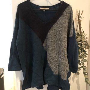 Green Patterned Sweater